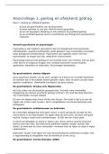 HHS Ped&period; Jaar 2&comma; blok 3&comma; psychologie - College aantekeningen