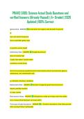 PRAXIS 5005&colon; Science Actual Study Questions and verified Answers &lpar;Already Passed&rpar; &vert; A&plus; Graded &vert; 2026 Updated &vert; 100&percnt; Correct