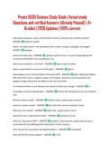 Praxis 5005 Science Study Guide &vert; Actual study Questions and verified Answers &lpar;Already Passed&rpar; &vert; A&plus; Graded &vert; 2026 Updates &vert; 100&percnt; correct
