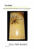 Test bank for ethics jurisprudence and practice management in dental hygiene 3rd edition by kimbrough latest updated 2025 with questions and answers graded A&plus;