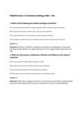PCB4674 Exam 1&colon; Evolutionary Biology 2026 &ndash; FSU
