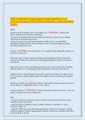 SOE Paramedic Final Exam Study Guide&colon; Verified Questions & Answers 2026&sol;2027
