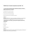 PCB4674 Exam 2&colon; Evolution Comprehensive Quiz 2026 &ndash; FSU