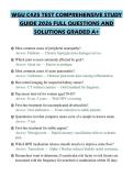 WGU C425 TEST COMPREHENSIVE STUDY GUIDE 2026 FULL QUESTIONS AND SOLUTIONS GRADED A&plus;