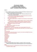 NUR 505 Advanced Health Assessment Abdomen Study & Exam Guide&vert; Questions and answers &vert; Updated Rated A&plus; &vert; 2026