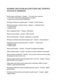 BUSMHR 3200 EXAM -2 QUESTIONS AND VERIFIED ACCURATE ANSWERS