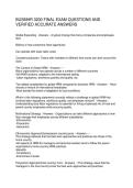 BUSMHR 3200 FINAL EXAM QUESTIONS AND VERIFIED ACCURATE ANSWERS