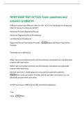 NRNP 6568 TEST ACTUAL Exam questions and  answers Graded A&plus; 