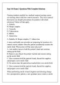 NUR 164 Ecpi -Ecpi 164 Exam 2 Questions With Complete Solutions