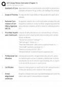ACE Group Fitness Instructor &sol; Score 100&percnt; &sol; New Version 2025 Update &sol; Chapter 1 Study Guide