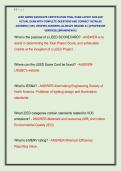 LEED GREEN ASSOCIATE CERTIFICATION FINAL EXAM LATEST 2026-2027  ACTUAL EXAM WITH COMPLETE QUESTIONS AND CORRECT DETAILED  ANSWERS &lpar;100&percnt; VERIFIED ANSWERS&rpar; &vert;ALREADY GRADED A&plus;&vert; &vert;&vert;PROFESSOR  VERIFIED&vert;&vert; &vert;&vert;BRANDNEW&excl;&excl;&excl;&vert;&vert; 