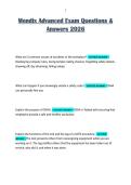Mendix Advanced Exam Questions & Answers 2026