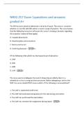 NRSG 257 Exam 1questions and answers  graded A&plus;  The RN has been asked to administer a drub by IV push&period; The nurse is uncertain  whether or not this talk falls within a nurse's scope of practice&period; The nurse knows  that the following resources will as