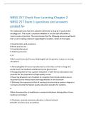 NRSG 257 Check Your Learning Chapter 2  NRSG 257 Exam 1 questions and answers  graded A&plus; 