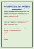 MARYVILLE NURS 623 EXAM 3 LATEST 2026-2027 ACTUAL EXAM  WITH COMPLETE QUESTIONS AND CORRECT DETAILED ANSWERS  &lpar;100&percnt; VERIFIED ANSWERS&rpar; &vert;ALREADY GRADED A&plus;&vert; &vert;&vert;PROFESSOR  VERIFIED&vert;&vert; &vert;&vert;BRANDNEW&excl;&excl;&excl;&vert;&vert;