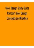 Steel Design Study Guide 2026 Update &ndash; Random Steel Design Concepts and Practice for Structural Engineering