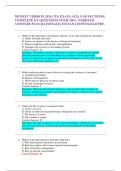 CPA EXAM &lpar;AUD & FAR SECTIONS&rpar; PRACTICE EXAM QUESTIONS WITH 100&percnt; VERIFIED ANSWERS AND COMPLETE RATIONALES&vert; ALREADY GRADE A&plus;&period;