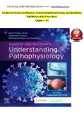 Test bank For Huether and McCances Understanding Pathophysiology&comma; Canadian Edition 2nd Edition by Kelly Power-Kean&comma; Stephanie Zettel&comma; Mohamed Toufic El-Hussein