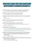 WGU D361 FINAL TEST 2026 QUESTIONS WITH CORRECT ANSWERS GRADED A&plus;