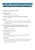 WGU D361 PRACTICE EXAMINATION 2026 QUESTIONS WITH ANSWERS GRADED A&plus;