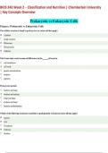 CLASSIFICATION  AND  NUTRITION