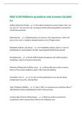 NSG 5140 Midterm Exam questions and answers Graded A&plus;