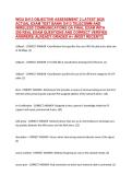 WGU D413 OBJECTIVE ASSESSMENT 2 LATEST 2026 ACTUAL EXAM TEST BANK&vert; D413 TELECOMM AND WIRELESS COMMUNICATIONS OA FINAL EXAM WITH 300 REAL EXAM QUESTIONS AND CORRECT VERIFIED ANSWERS&sol; ALREADY GRADED A&plus; &lpar;MOST RECENT&excl;&excl;&rpar;