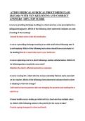 ATI RN MEDICAL-SURGICAL PROCTORED EXAM  2025-2026 WITH NGN QUESTIONS AND CORRECT  ANSWERS  100&percnt; TOP SCORE