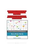 TEST BANK for Effective Leadership and Management in Nursing 9th Edition by Eleanor Sullivan