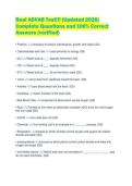 Real ASVAB Test&excl;&excl;&excl; &lpar;Updated 2026&rpar; Complete Questions and 100&percnt; Correct Answers &lpar;verified&rpar;