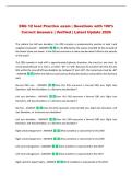 EKG 12 lead Practice exam &vert; Questions with 100&percnt; Correct Answers &vert; Verified &vert; Latest Update 2026