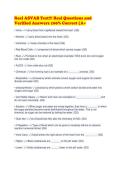 Real ASVAB Test&excl;&excl;&excl; Real Questions and Verified Answers 100&percnt; Correct &lpar;A&plus;