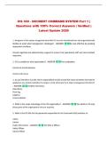 ICS 300 - INCIDENT COMMAND SYSTEM Part 1 &vert; Questions with 100&percnt; Correct Answers &vert; Verified &vert; Latest Update 2026