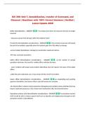 ICS 300&colon; Unit 7&comma; demobilization&comma; transfer of Command&comma; and Closeout &vert; Questions with 100&percnt; Correct Answers &vert; Verified Latest Update 2026