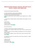 G300&colon; Intermediate ICS Exam &vert; Questions with 100&percnt; Correct Answers &vert; Verified &vert; Latest Update 2026