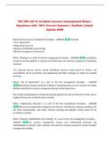 ICS 300&colon; Unit 7&comma; demobilization&comma; transfer of Command&comma; and Closeout Exam &vert; Questions with 100&percnt; Correct Answers &vert; Verified &vert; Latest Update 2026