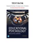 Educational Psychology&colon; Developing Learners&comma; 10th Edition &mdash; by Jeanne Ormrod  &mdash; Complete Test Bank &lpar;Ch&period;1-15&rpar;
