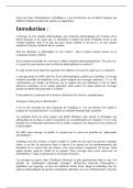 Introduction aux Recherches philosophiques sur la libert&eacute;  humaine de Schelling 