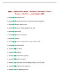 MPDS - EMD Protocol Exam &vert; Questions with 100&percnt; Correct Answers &vert; Verified &vert; Latest Update 2026