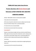PSHRA SCP Study Guide Exam Review Practice Questions with Correct Answers and Rationales&vert; LATEST UPDATED TEST 2026 WITH VERRIFIED ANSWER