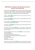 MSW 550 Quiz 1 &vert; Questions with 100&percnt; Correct Answers &vert; Verified &vert; Latest Update 2026