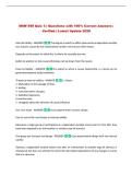 MSW 550 Quiz 3 &vert; Questions with 100&percnt; Correct Answers &vert; Verified &vert; Latest Update 2026
