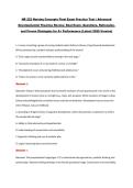NR 222 Nursing Concepts Final Exam Practice Test &vert; Advanced Developmental Theories Review&comma; Real Exam- Questions&comma; Rationales&comma; and Proven Strategies for A&plus; Performance &lpar;Latest 2026 Version&rpar;