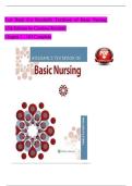 Test Bank Complete&lowbar; Rosdahl's Textbook of Basic Nursing Twelfth Edition&comma; &lpar;2021&rpar; Caroline Rosdahl&vert; 16 Units&vert; All Chapters 1 &ndash; 103&vert; New Questions&vert; Answers Keys