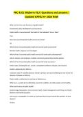 PHC 4101 Midterm FSU&vert; Questions and answers &vert; Updated RATED A&plus; 2026 NEW