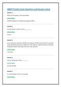 NRRPT Practice Exam Questions and Answers Latest&period;