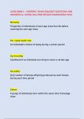 UCSB EEMB 2 - MIDTERM 1 EXAM 2026&sol;2027 QUESTIONS AND  ANSWERS A&plus; SCORE SOLUTION REVIEW GUARANTEED PASS