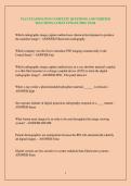 PACS EXAMINATION COMPLETE QUESTIONS AND VERIFIED SOLUTIONS LATEST UPDATE THIS YEAR