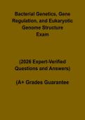 Bacterial Genetics&comma; Gene Regulation & Eukaryotic Genome Structure PDF &vert; Study Guide&comma; Notes & Practice Questions