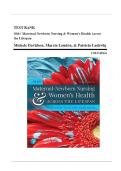 TEST BANK FOR Olds' Maternal-Newborn Nursing & Women's Health Across the Lifespan 11th Edition by Michele Davidson &comma; Marcia London &comma; Patricia Ladewig COMPLETE GUIDE 100&percnt; VERIFIED A&plus; GRADE ASSURED&excl;&excl;&excl;NEW LATEST UPDATE&excl;&excl;&excl;&excl;